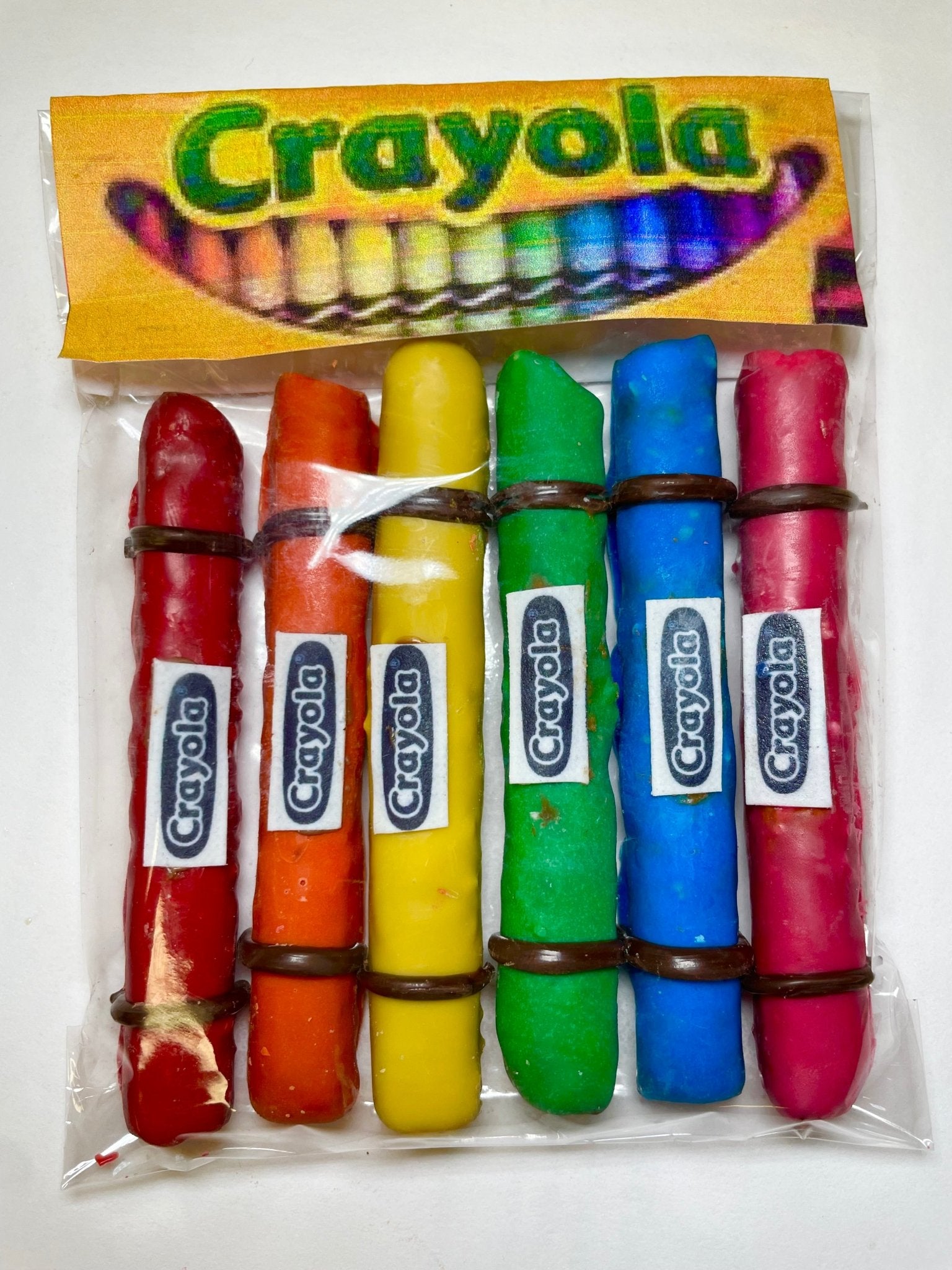 Buy Crayon Pretzels Chocolate Covered Colored Crayon Pretzels School  Teacher Student Crayons Marine Gag Gift Party Favors Online in India 