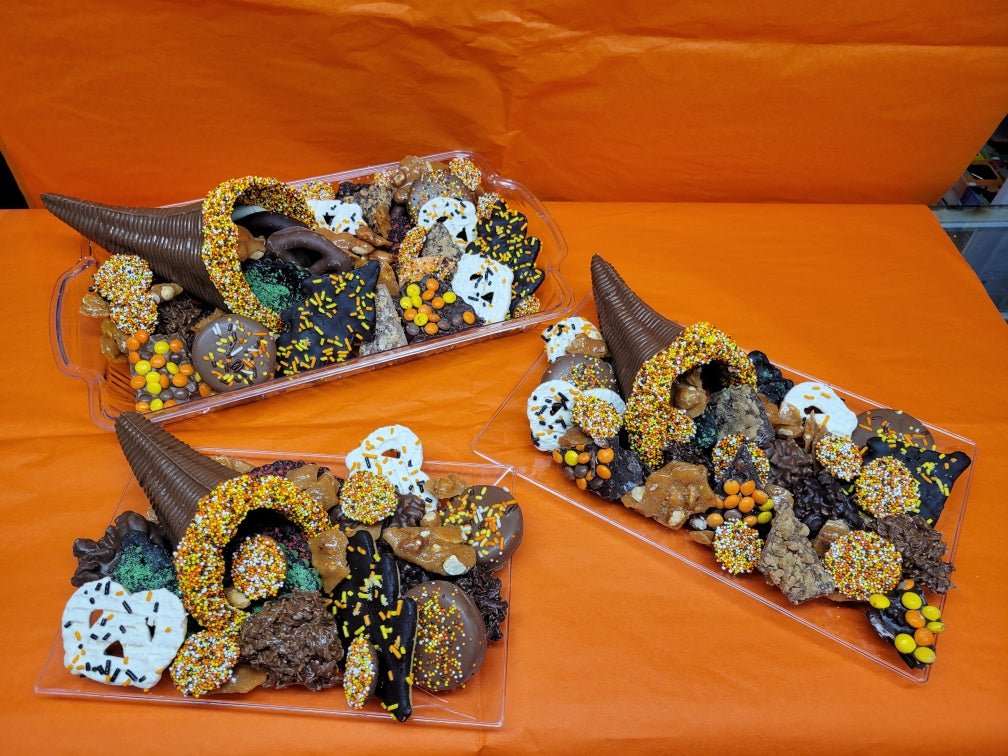 Chocolate Cornucopia - A Sweet Harvest of Delight - Sweeties Candy Cottage